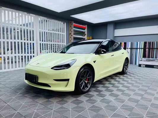 Gloss Avocado Green Vinyl Wrap Y-S