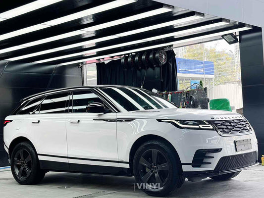 Gloss Crystal Piano White Vinyl Wrap