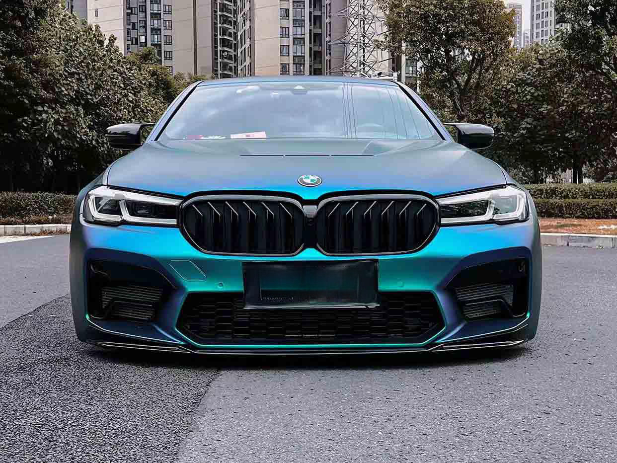Color Shift Malachite Green Vinyl Wrap HCS