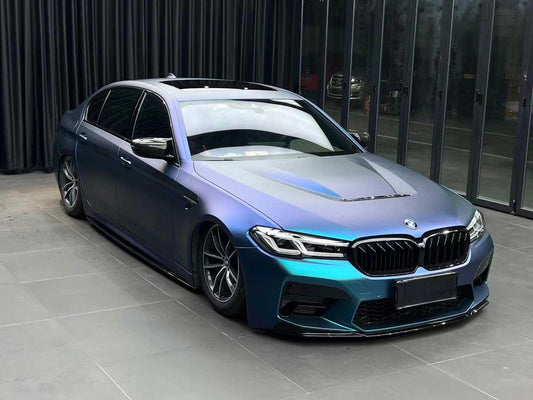 Color Shift Malachite Green Vinyl Wrap HCS