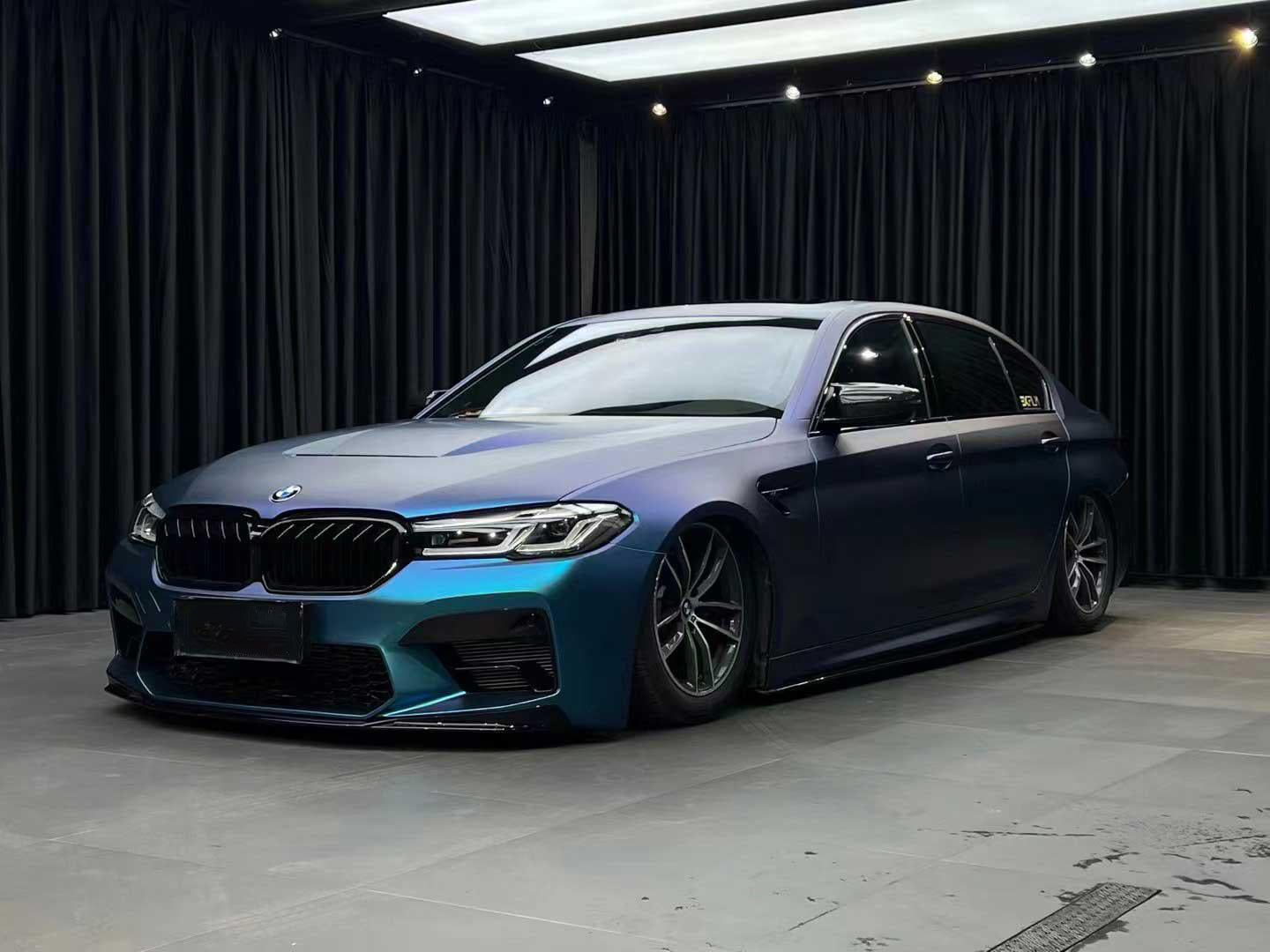 Color Shift Malachite Green Vinyl Wrap HCS