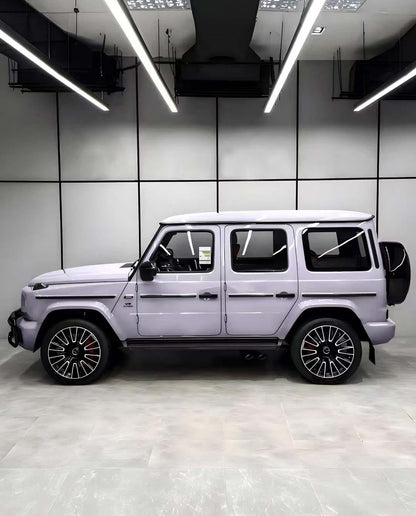 Gloss Fog Purple Light Vinyl Wrap