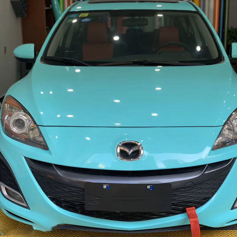 Gloss Tiffany Car Vehicle Wrap