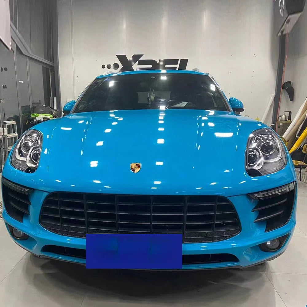 Gloss Miami Blue Vehicle Car Wrap Cost