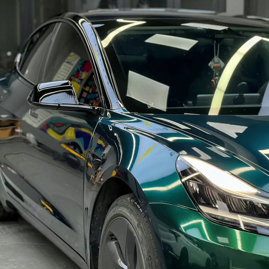Gloss Heavy Metal Emerald Green Car Wrap
