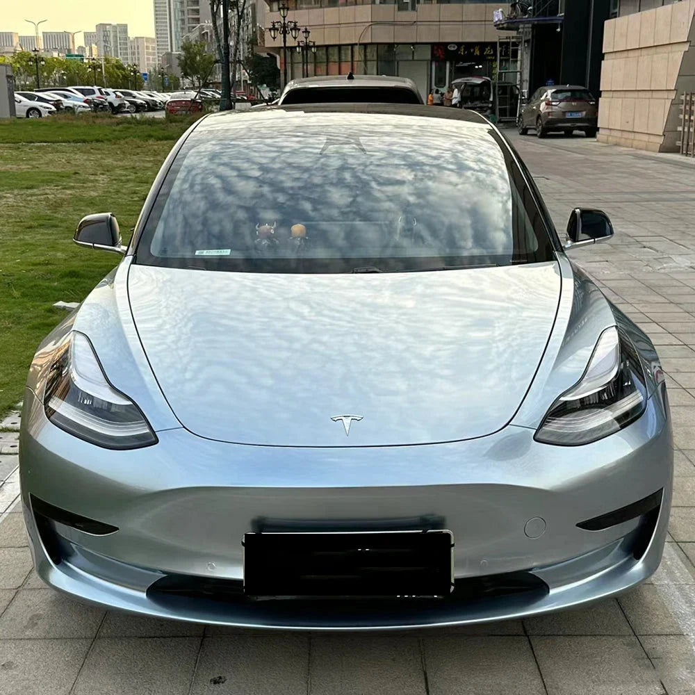 Liquid Metallic Grey Car Wrap