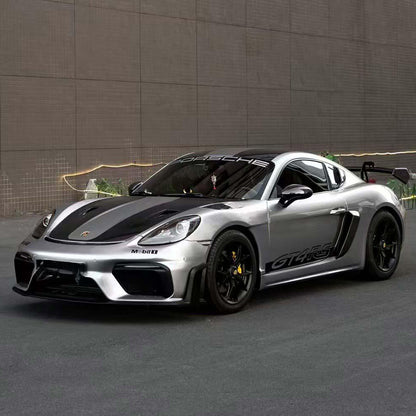 GT Silver Vinyl Wrap