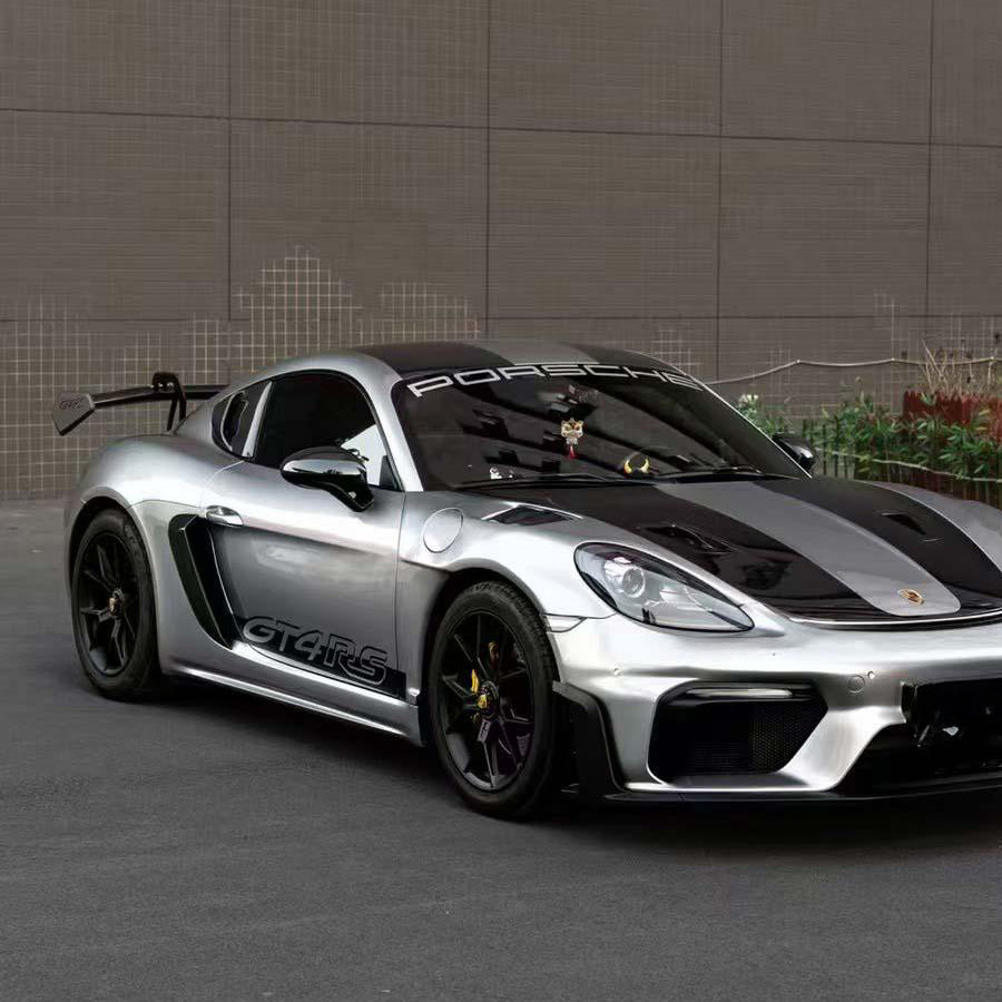 GT Silver Vinyl Wrap