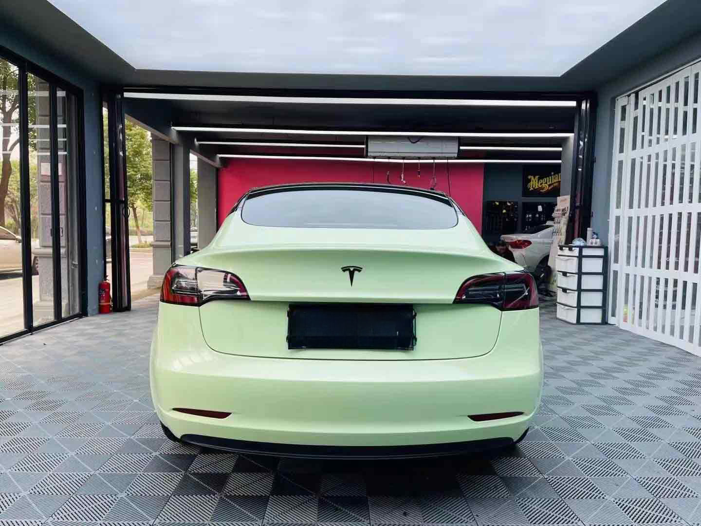Gloss Avocado Green Vinyl Wrap Y-S