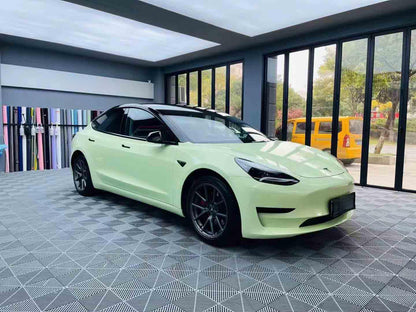 Gloss Avocado Green Vinyl Wrap Y-S