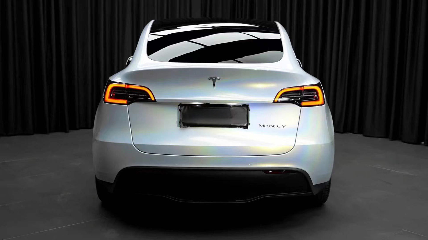 Diamond Laser White Vinyl Wrap