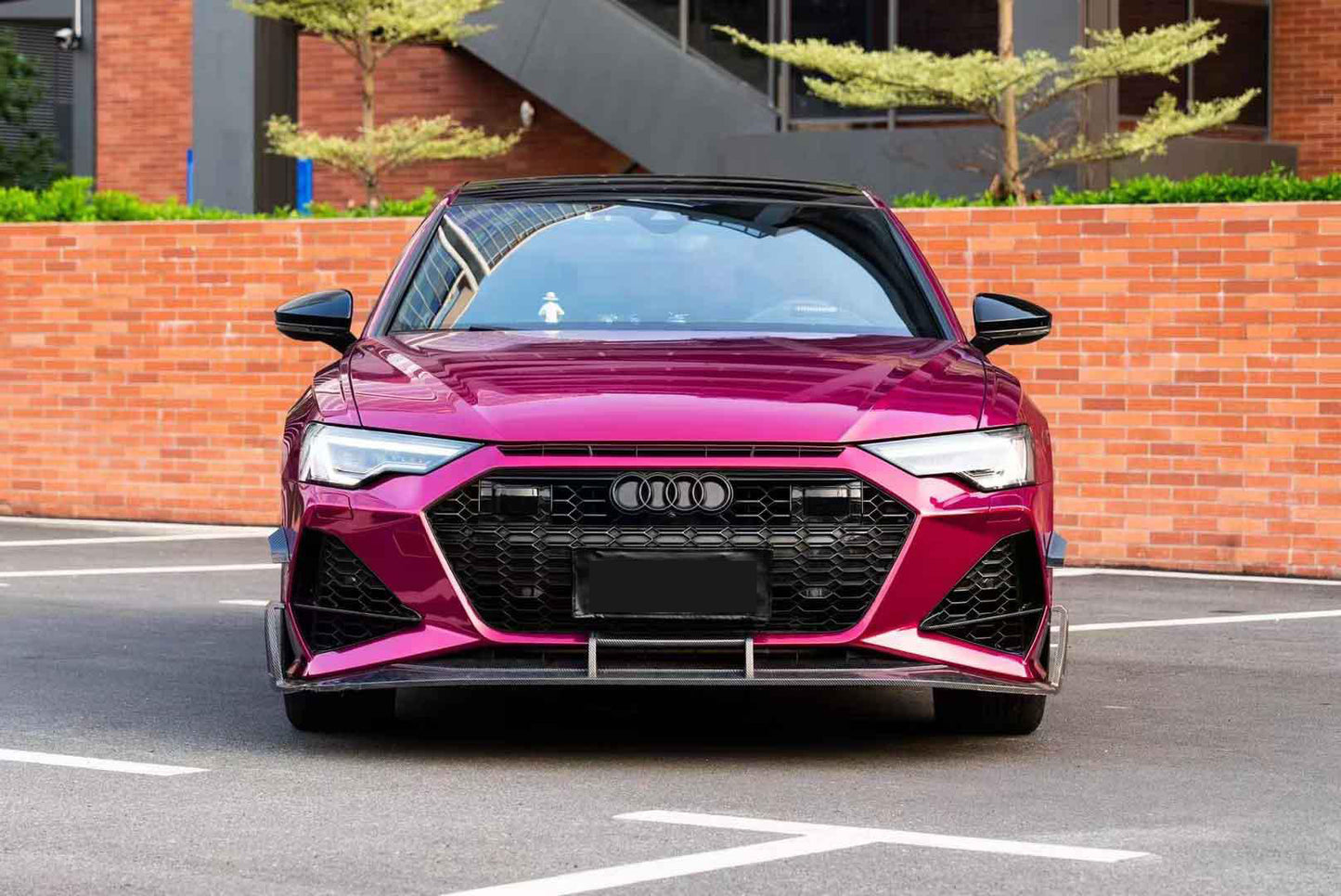 Glossy Glazed Crimson Red Vinyl Wrap