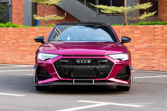 Glossy Glazed Crimson Red Vinyl Wrap