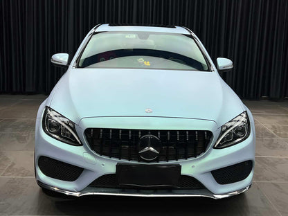 Glossy Mountain blue green Vinyl Wrap Color Shift
