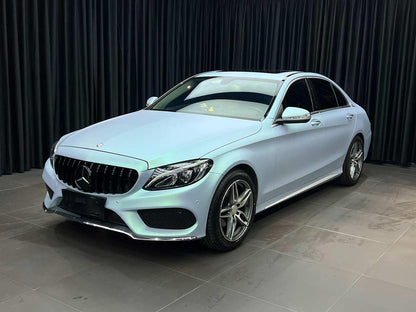 Glossy Mountain blue green Vinyl Wrap Color Shift