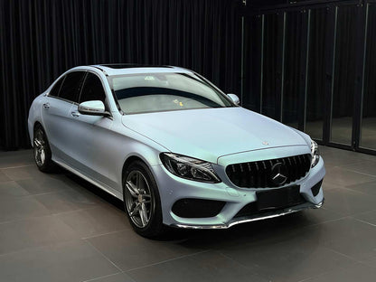 Glossy Mountain blue green Vinyl Wrap Color Shift