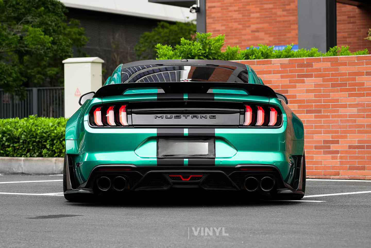 Gloss Manx Green Vinyl Wrap