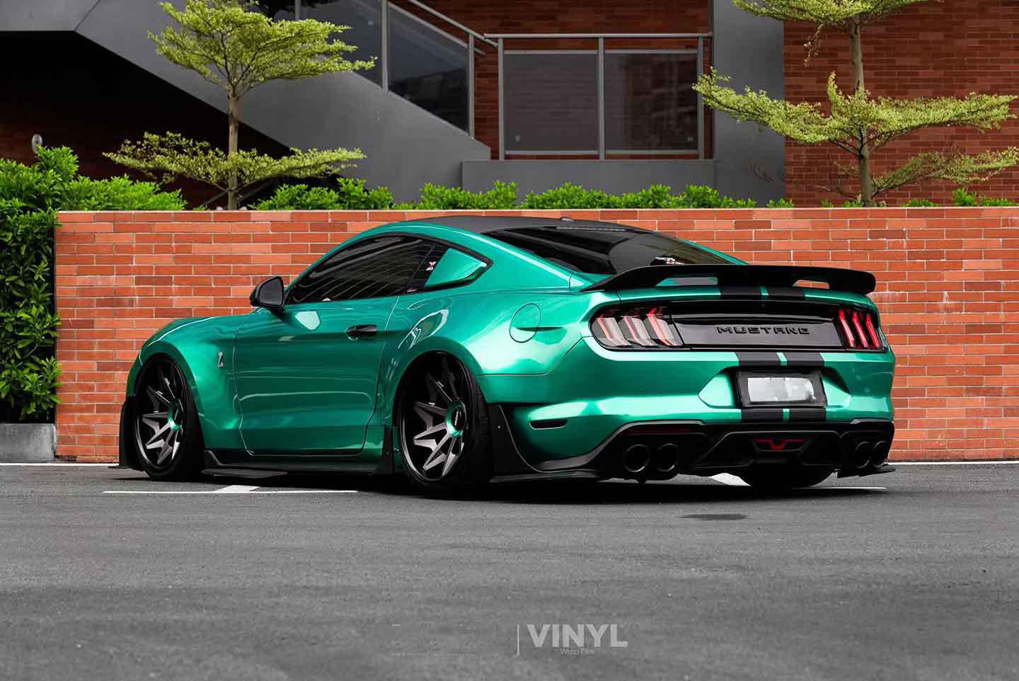 Gloss Manx Green Vinyl Wrap
