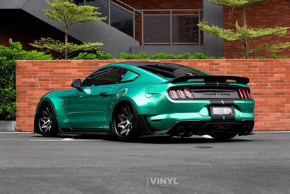 Gloss Manx Green Vinyl Wrap