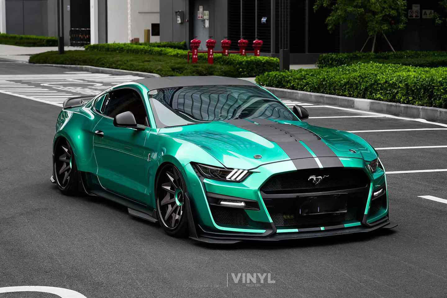 Gloss Manx Green Vinyl Wrap