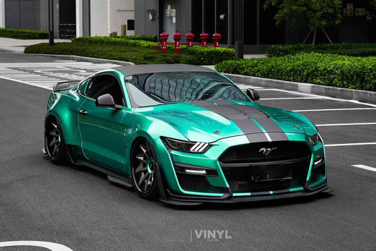 Gloss Manx Green Vinyl Wrap
