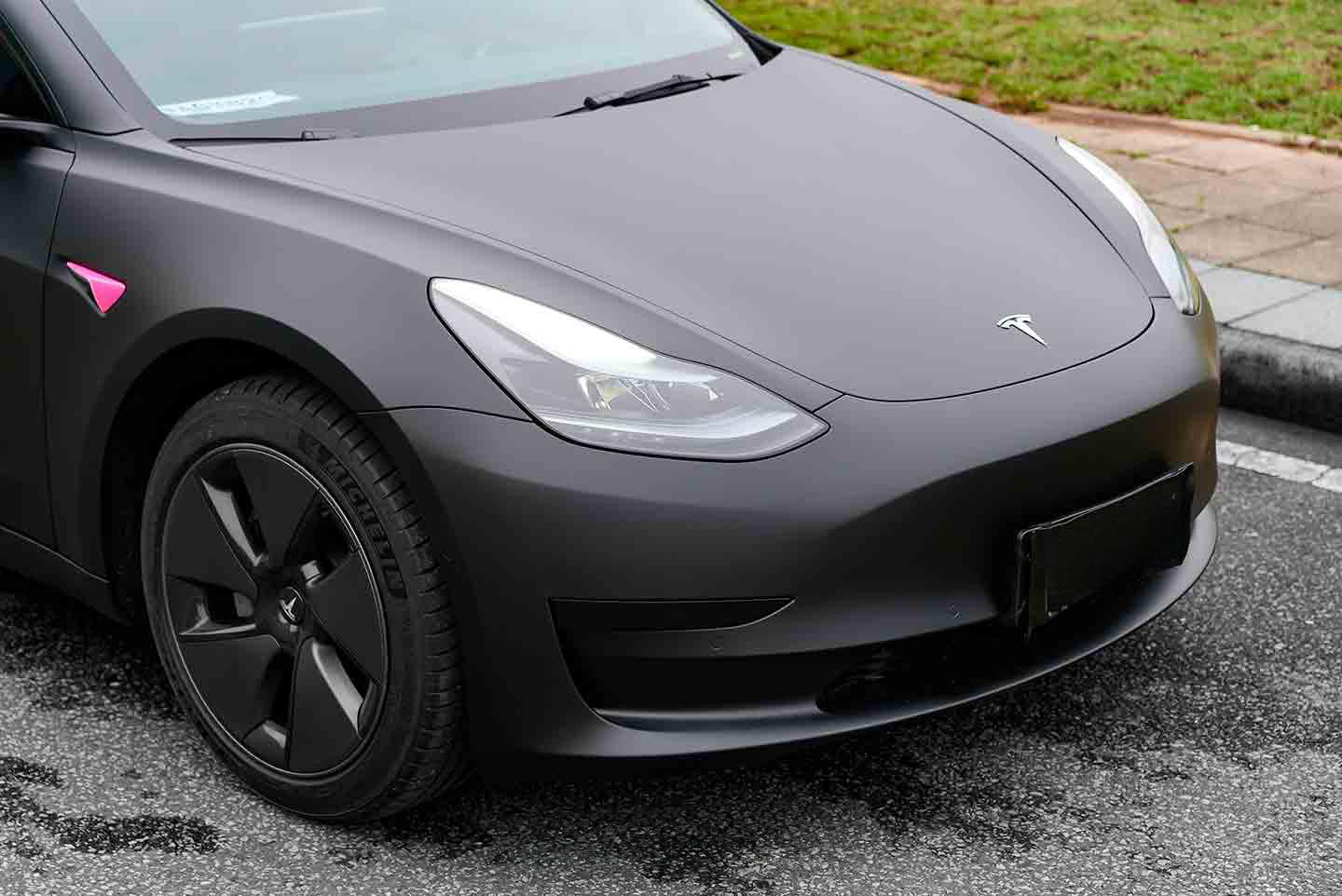 Matte Black Vinyl Wrap
