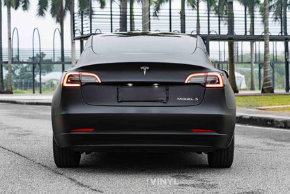 Matte Black Vinyl Wrap