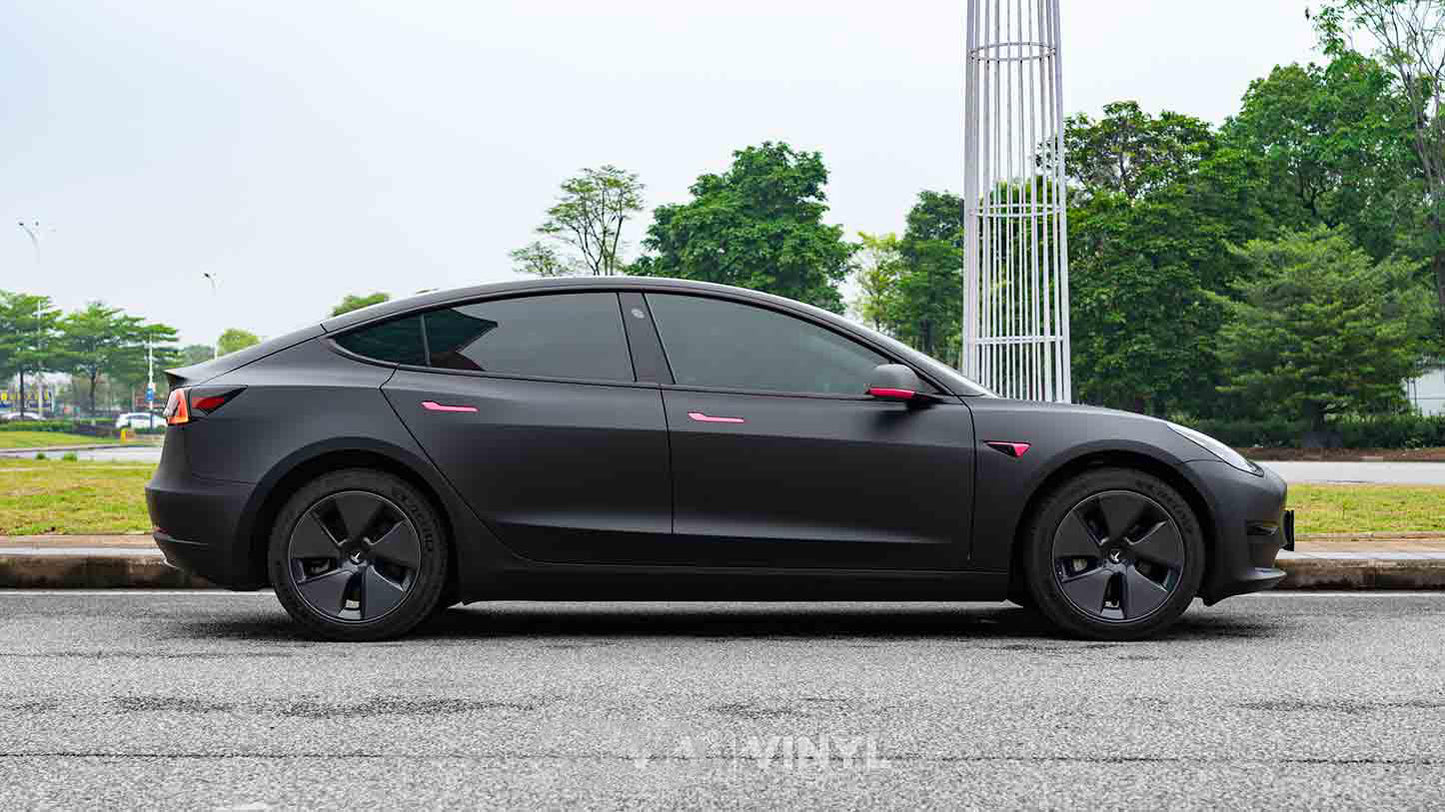 Matte Black Vinyl Wrap