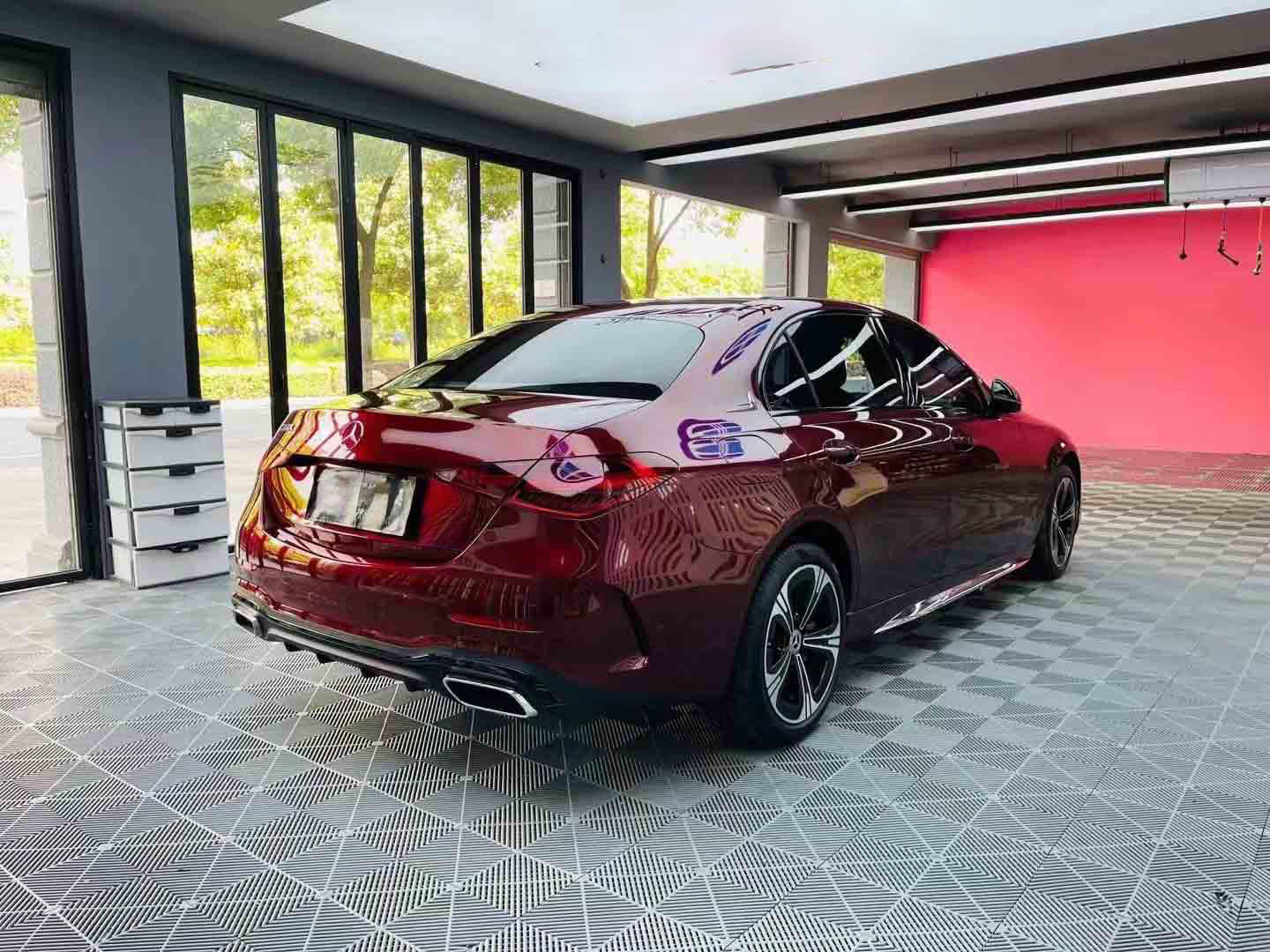 Gloss Metallic Royal Blood Red Vinyl Wrap