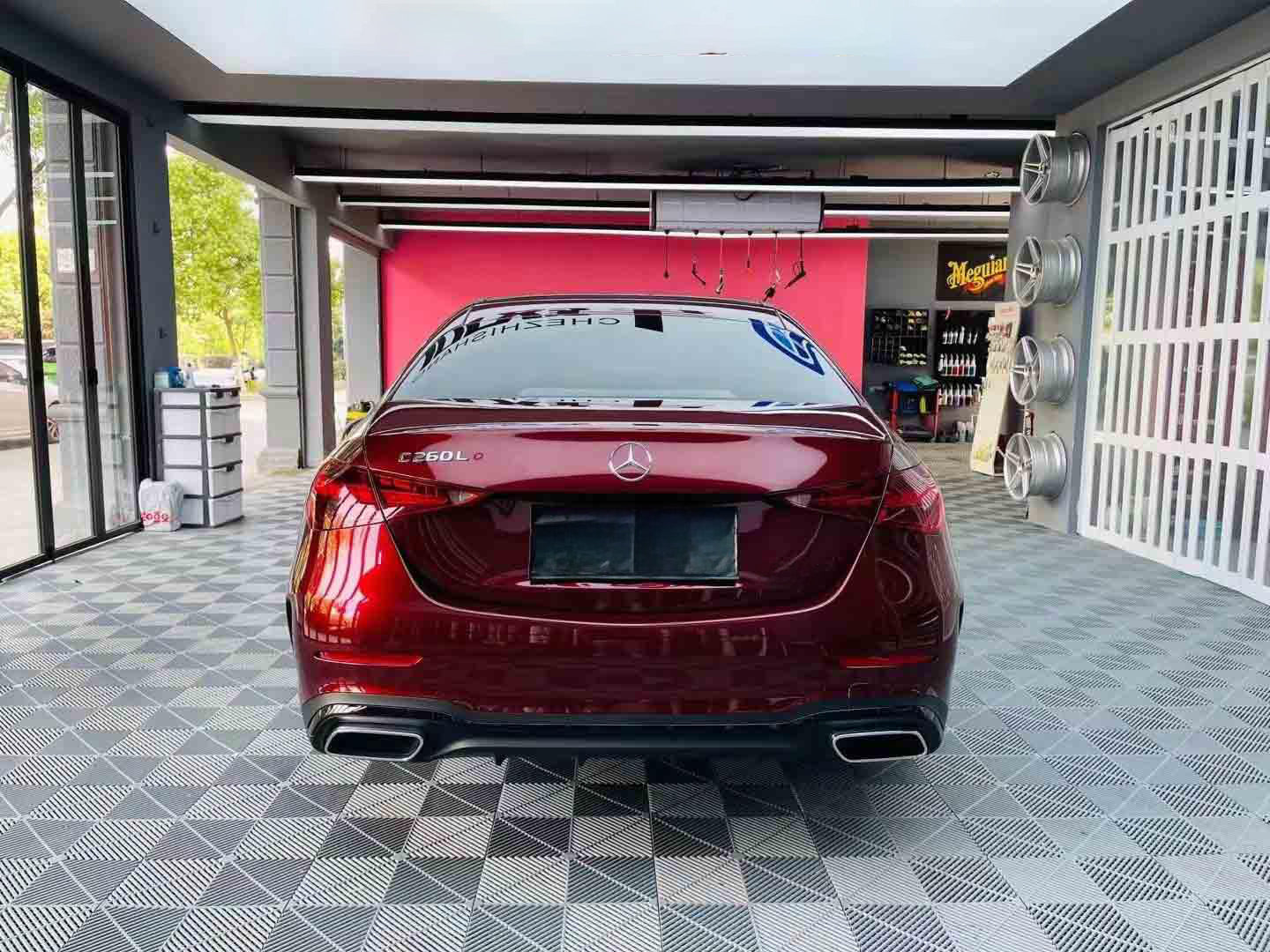Gloss Metallic Royal Blood Red Vinyl Wrap