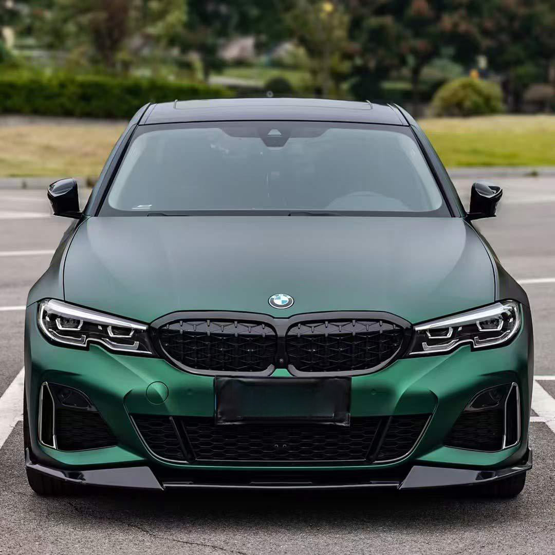 Matte Metallic Venom Green Vinyl Wrap