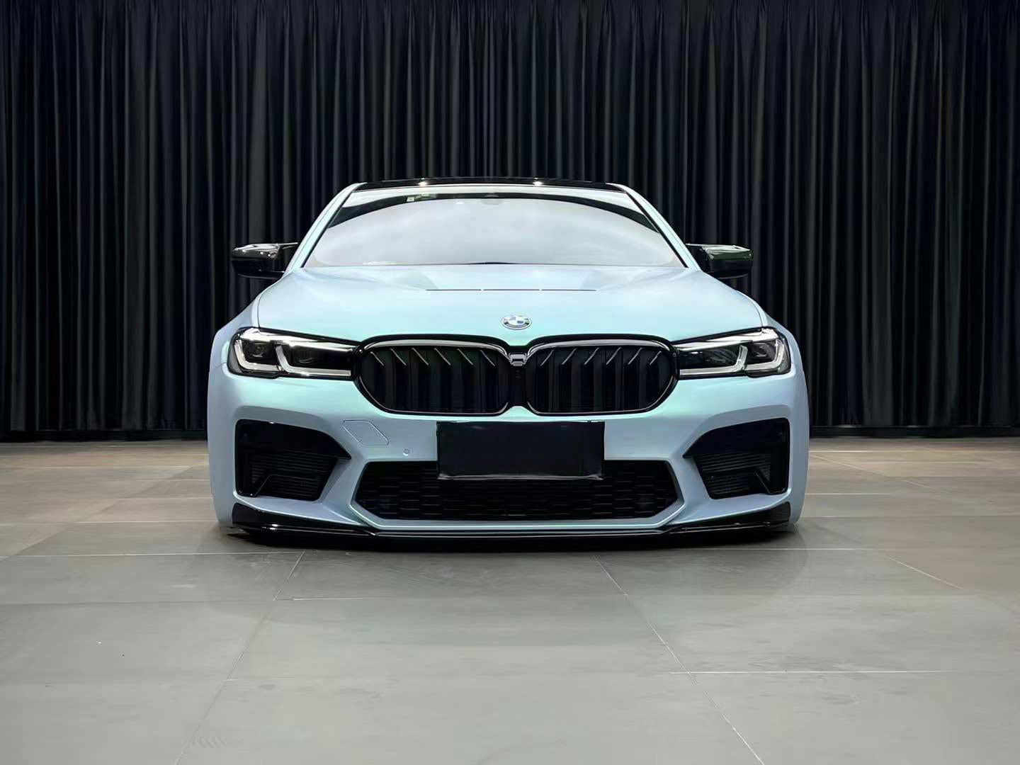 Matte Mountain blue&green Color Shift Vinyl Wrap