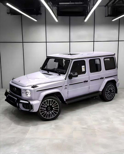 Gloss Fog Purple Light Vinyl Wrap