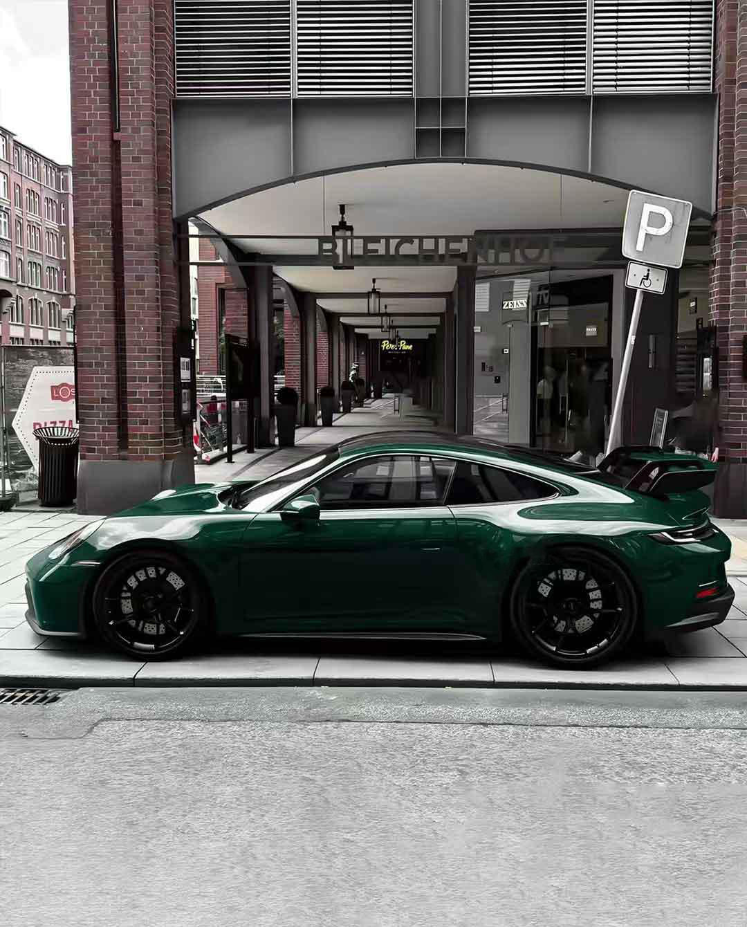 Gloss Dark Green Vinyl Wrap