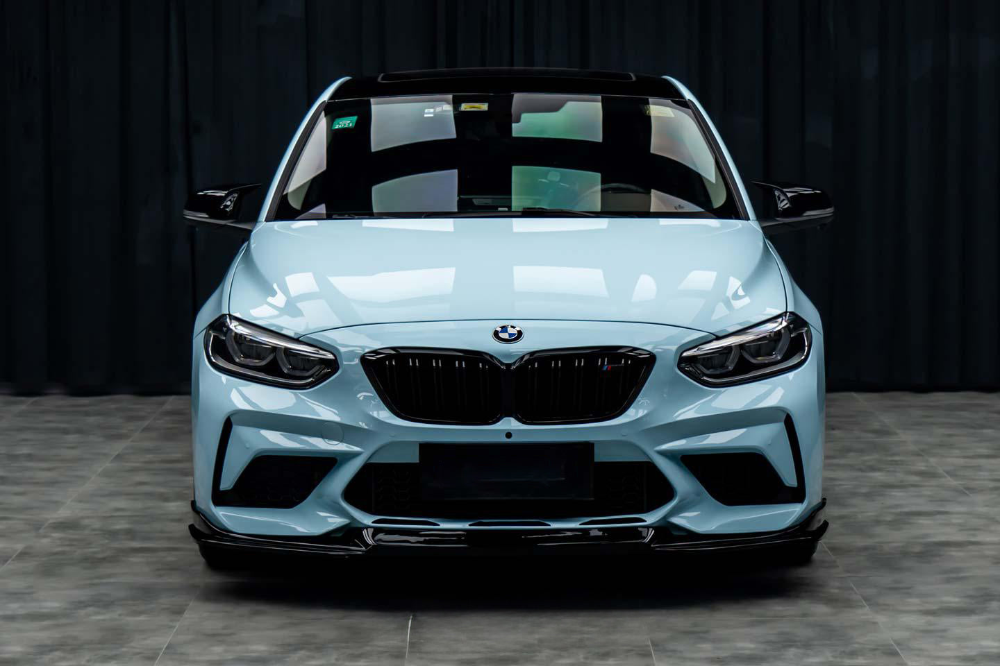 Gloss Glacier Blue Vinyl Wrap