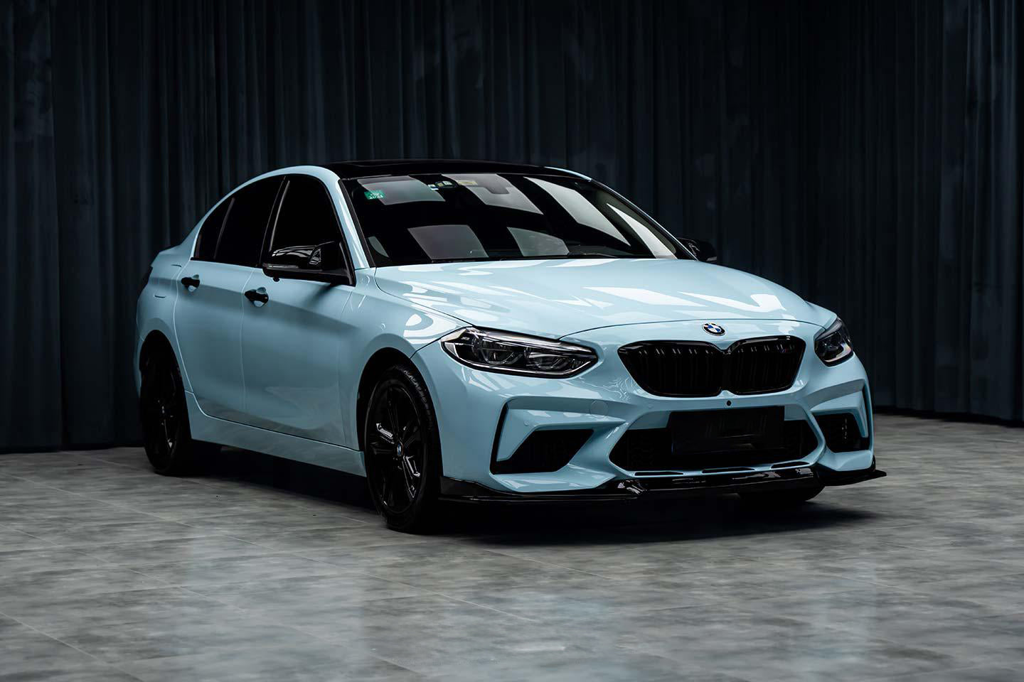 Gloss Glacier Blue Vinyl Wrap