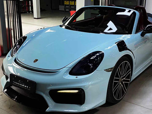 Gloss Glacier Blue Vinyl Wrap