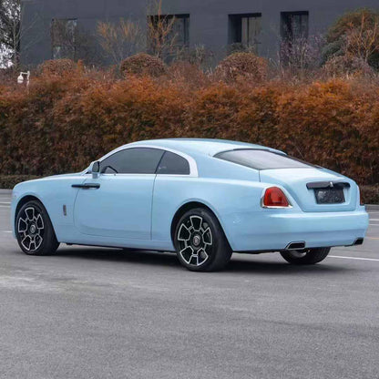 Gloss Crystal Binchuan Blue Vinyl Wrap CS