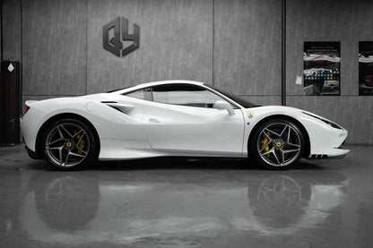 Gloss Crystal Piano White Vinyl Wrap
