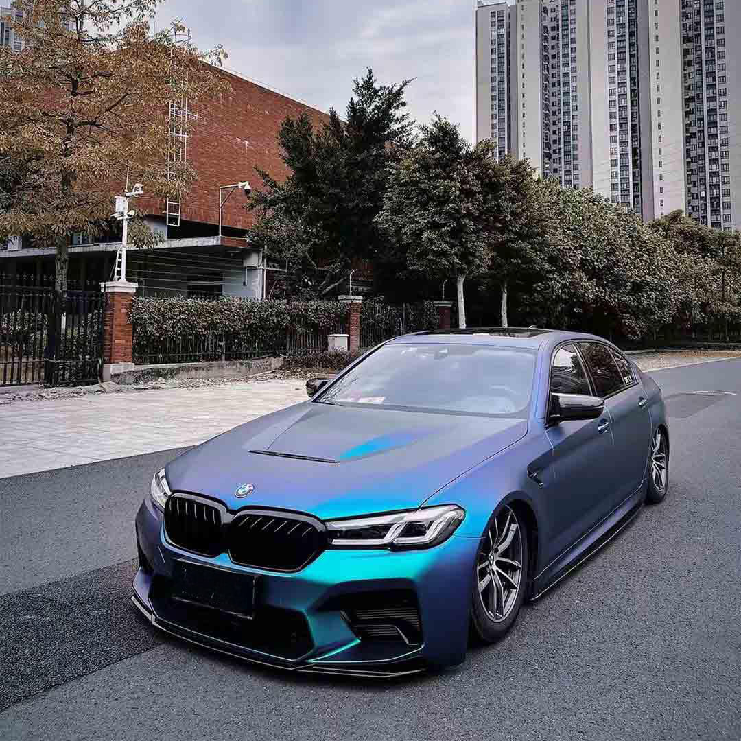Color Shift Malachite Green Vinyl Wrap HCS