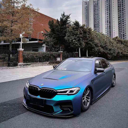 Color Shift Malachite Green Vinyl Wrap HCS