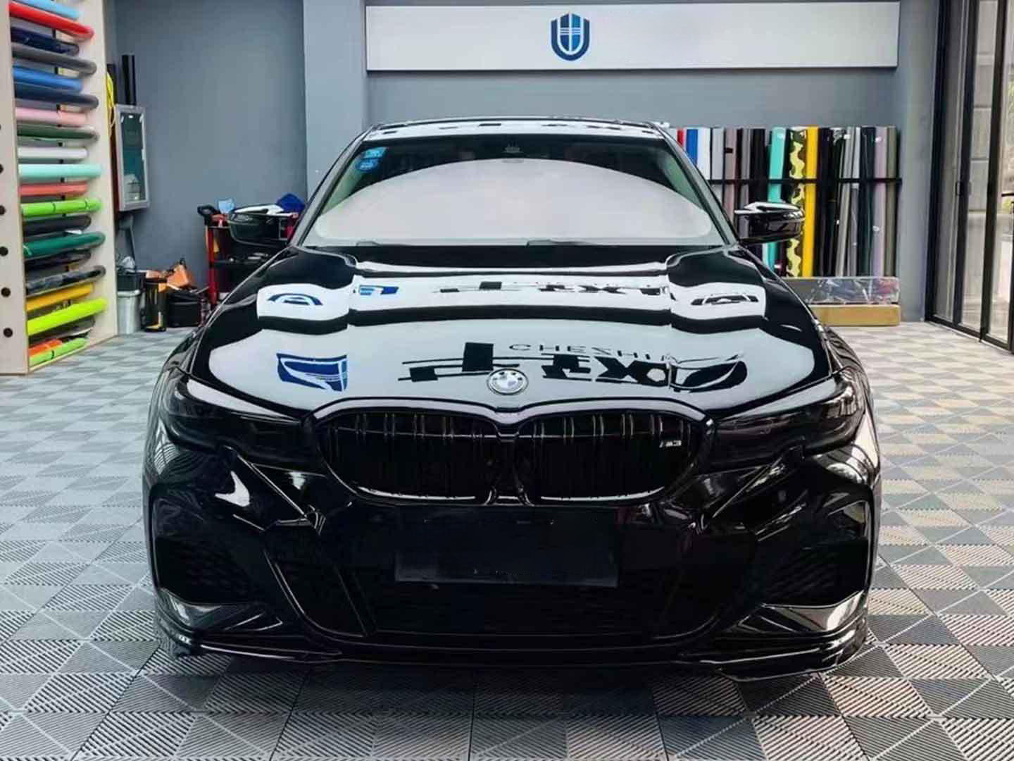 Gloss Piano Black Vinyl Wrap