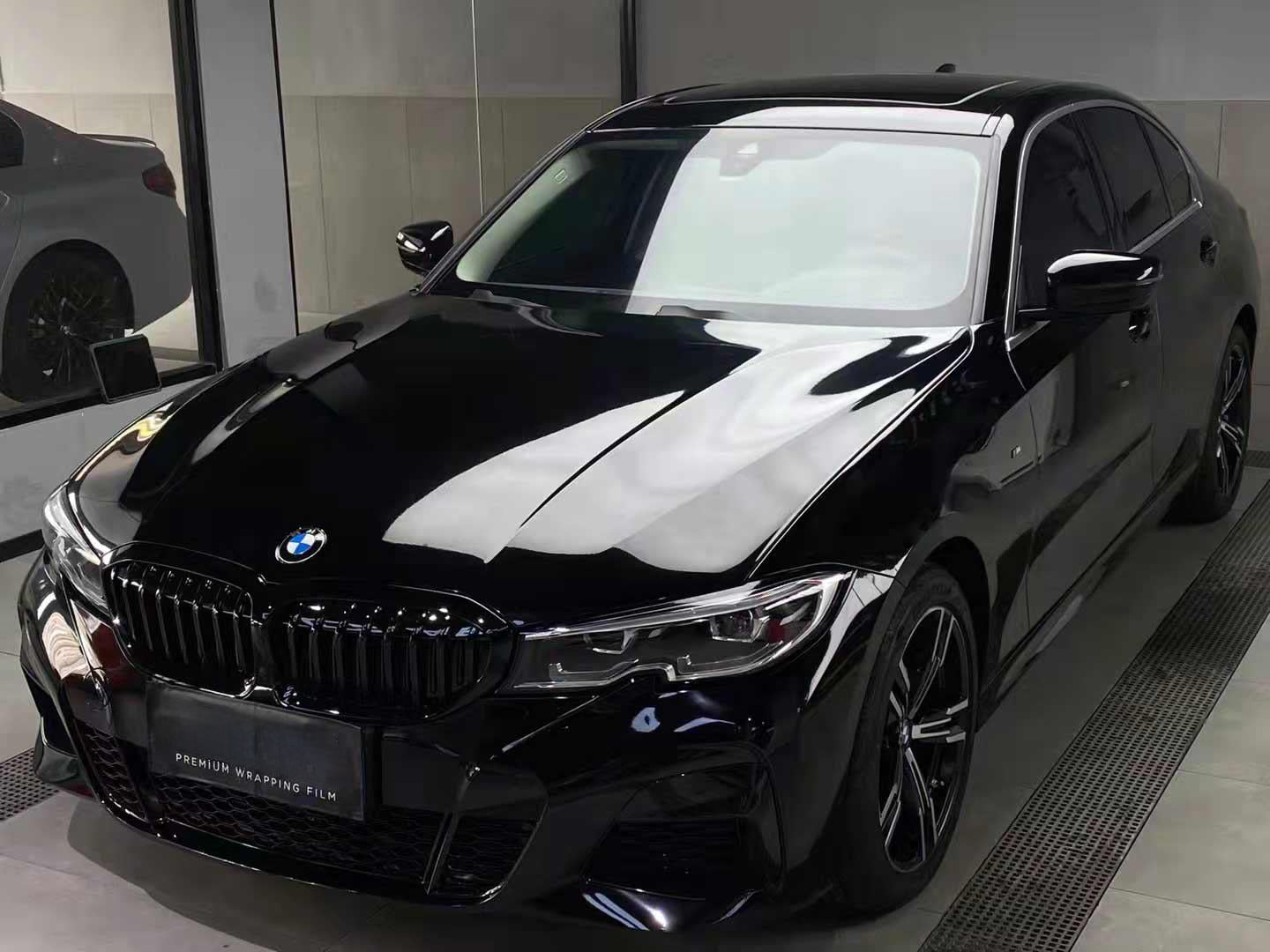 Gloss Piano Black Vinyl Wrap